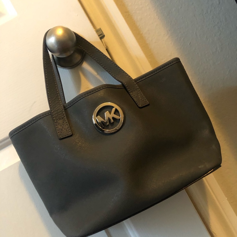 Grey Michael Kors Small Purse